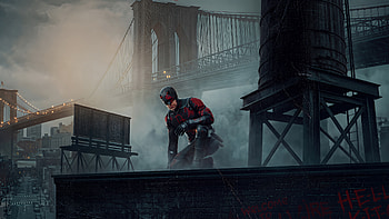 Daredevil: Born Again — Rooftop Vigil HD wallpaper