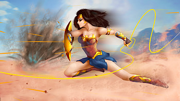 Wonder Woman Art, wonder-woman, superheroes, artwork, digital-art HD wallpaper
