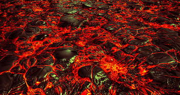 3D, Texture, Lava, Fiery, Volcanic HD wallpaper