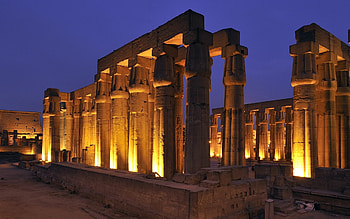 The Luxor Temple, Egypt HD wallpaper