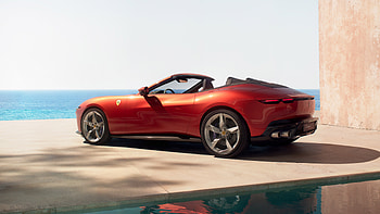 2027 Ferrari Amalfi Spider, Convertible, Turbo, V8, car HD wallpaper