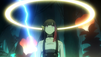 Anime Character with Metallic Rouge Aura, Anime, Metallic Rouge HD wallpaper