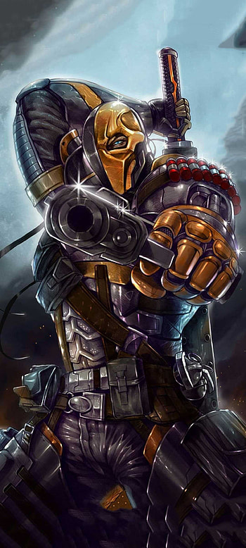 Deathstroke, Comic book, Mercenary, Anti-hero HD phone wallpaper