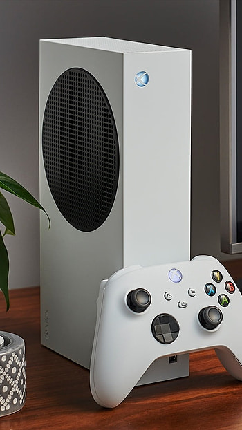 Xbox Series S, Wooden Background HD phone wallpaper