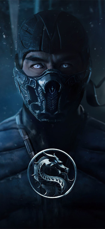 Mortal Kombat (2021), Sub-Zero's chilling power, Dynamic , Dark aesthetics HD phone wallpaper