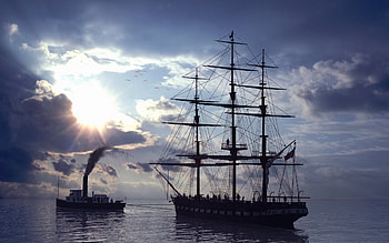 Transport, Ships, Sea HD wallpaper