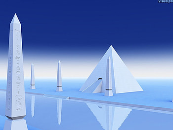 obelisks, ancient bulding HD wallpaper