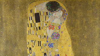 Gustav Klimt, Enduring kiss, Legacy, CNN Style HD wallpaper
