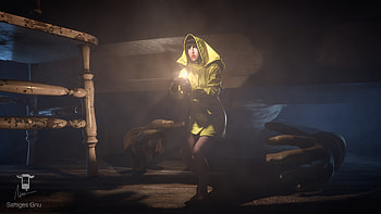 Little Nightmares Six Cosplay, little-nightmares, 2019-games, games, cosplay, deviantart HD wallpaper
