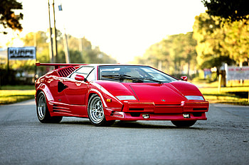 Lamborghini, Cars, Countach, Bertone, 1990 HD wallpaper