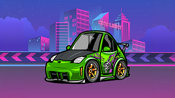 Nissan 350z From Nfs Underground 2, nissan, artist, cars, art, digital-art, artwork HD wallpaper