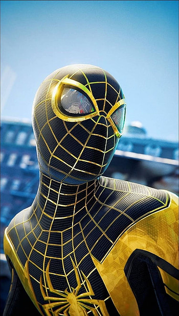Spiderman No Way Home, Golden HD phone wallpaper