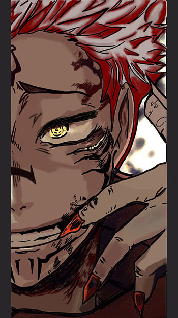 SUKUNA, jujutsu kaisen, anime, itadori HD phone wallpaper
