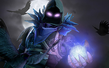 Raven, Fortnite, Epic Games, promo materials, poster, Fortnite characters, Raven character, Raven Fortnite HD wallpaper