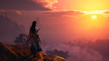 Where Winds Meet — : Sunset Warrior, Video Game HD wallpaper