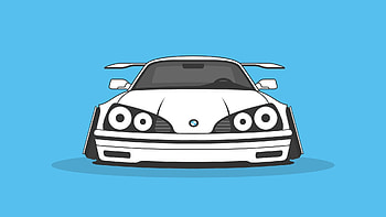 BMW, sports car, art HD wallpaper