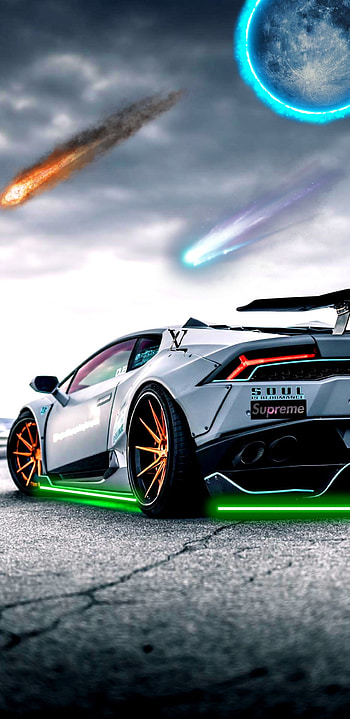 Lamborghini Ultra, sky, automotive_design HD phone wallpaper