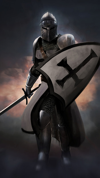 Knight warrior, Sony Xperia, Premium HD phone wallpaper