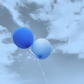 Sky, Clouds, Balloons, Miscellanea, Miscellaneous, Flight HD phone wallpaper