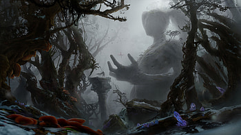 fantasy, giant HD wallpaper