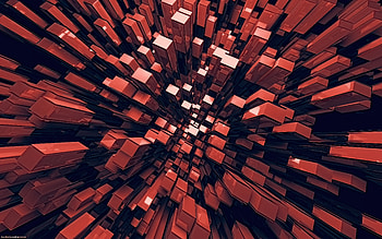 Structure, 3D, Volume, Perspective, Prospect, Depth HD wallpaper