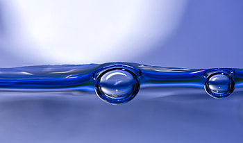 Macro, air bubbles, surface HD wallpaper