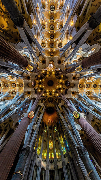 Architectural gem, Awe-inspiring details, Sacred symbolism, Masterful craftsmanship HD phone wallpaper
