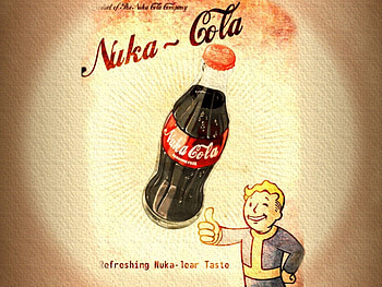 nuka-cola, fallout, drinks, awesome, future HD wallpaper