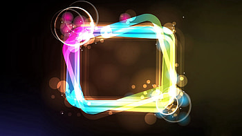 Abstract, Multicolored, Motley, Paint, Glow, Square, Rectangle HD wallpaper