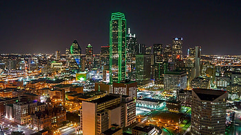 Dallas Skyline , Nocturnal Beauty, Urban Exclusivity HD wallpaper