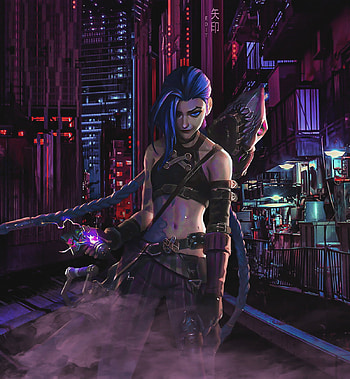 Jinx Arcane, game, gaming, gaming, leagueoflegends, gamingbackgrounds HD phone wallpaper
