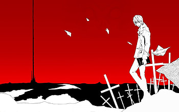 Anime, Men HD wallpaper
