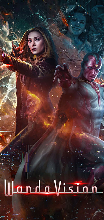 Wanda , Ultra high resolution, Crystal-clear quality, Marvel's heroine HD phone wallpaper