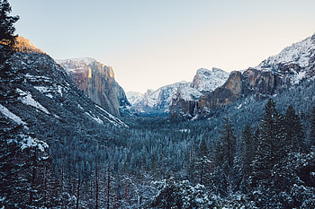 Yosemite Winter , yosemite, winter, nature HD wallpaper