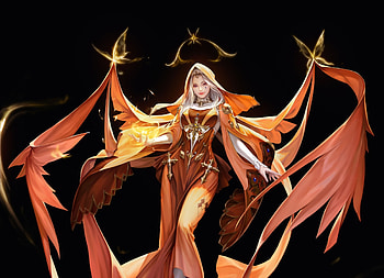Fantasy Girl, Wings, Girl, Fantasy, Artist, Angle HD wallpaper