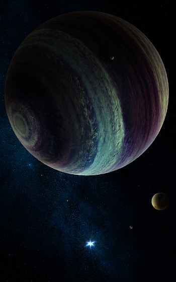 Planets, Universe, Stars, Galaxy HD phone wallpaper