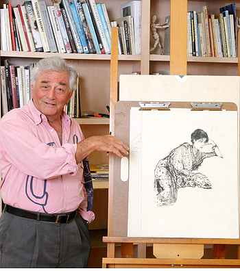 Peter Falk, Peter Falk, Paintings HD phone wallpaper