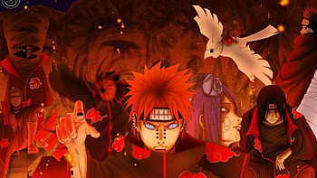 naruto shippuden, Kisame Hoshigaki, Hidan (Naruto), Konan (Naruto), Itachi Uchiha, Pain (Naruto), Anime, Naruto HD wallpaper