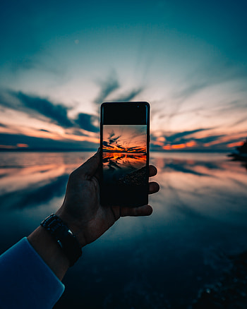 Sunset, Horizon, Hand, Miscellanea, Miscellaneous, Tele HD phone wallpaper