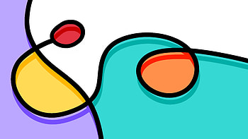 Curves, lines, abstract, colorful HD wallpaper
