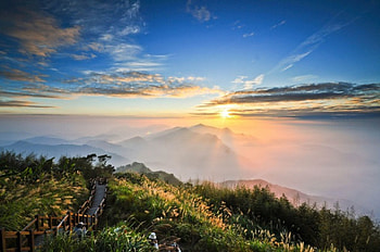 Beautiful View, blue, view, sky, beautiful, nature, mountains, sunset HD wallpaper