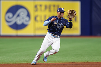 Wander Franco Tampa Bay Rays MLB Action Shot -, baseball, MLB, Sports HD wallpaper