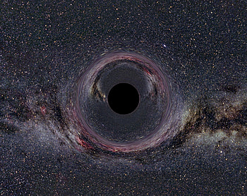 Black Hole, black, supermassive black hole, feeding black hole HD wallpaper