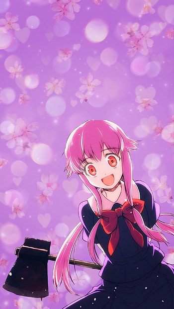 Gasai Yuno, yuno gasai , future diary HD phone wallpaper