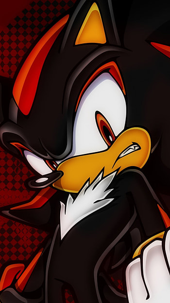 Shadow The Hedgehog, Angry Face HD phone wallpaper