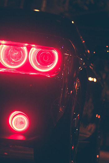 Auto, Cars, Lights, Dark, Headlights HD phone wallpaper