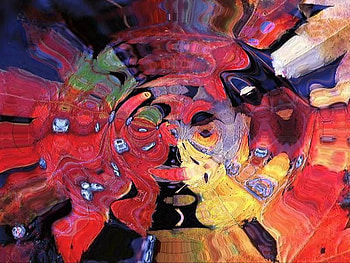 Abstract, artwork, colorful, art, colors HD wallpaper