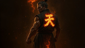 Akuma Legacy, akuma, street-fighter-v, street-fighter, games, 2025-games, artwork, art, digital-art, ai, video-games HD wallpaper