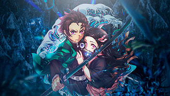 Nezuko Kamado Tanjiro Kamado Demon Slayer Kimetsu no Yaiba HD wallpaper