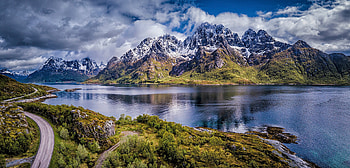 Norwegian Fjords, , Breathtaking background, Norway's beauty HD wallpaper